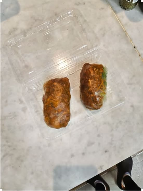 Chicken Rice Paper Roll