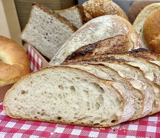 Sourdough Toast and Condiment