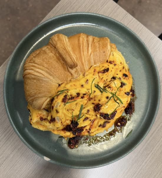 Chilli Scrambled Eggs