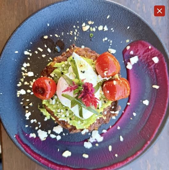 Corn Fritter Stack