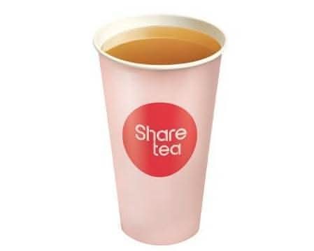 Hot Lychee Milk Tea