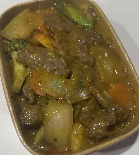 Beef with Satay Sauce