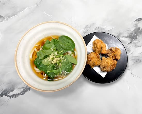 Karaage Chicken Udon Noodles