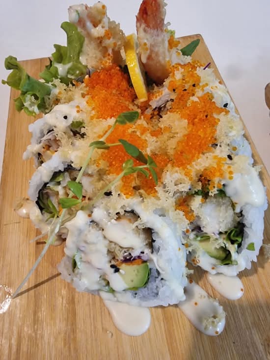 Tempura King Prawn Roll