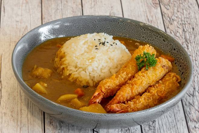 Katsu Prawn Curry