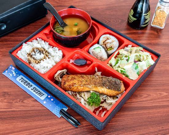Teriyaki Salmon Bento
