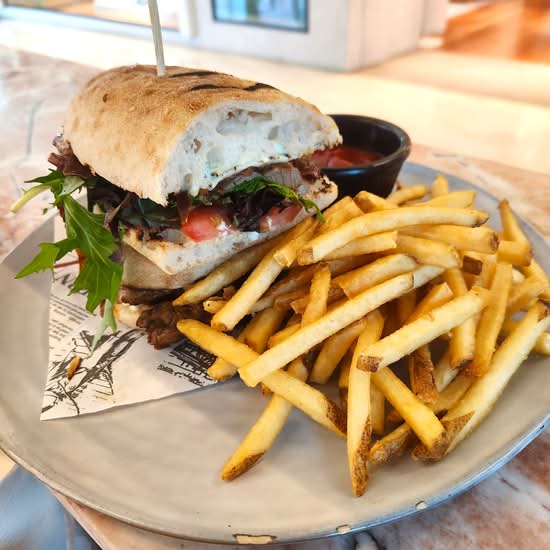 Truffle Sauce Steak Sandwich