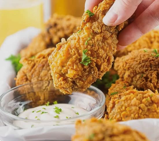 Fried chicken wings