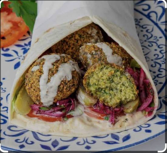 Falafel kebab