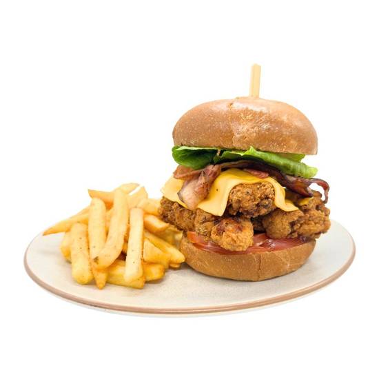 BUTTERMILK CHICKEN BURGER