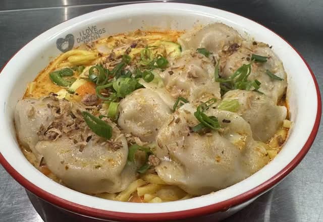 Laksa Dumpling Soup