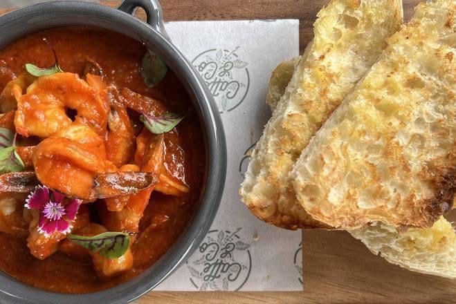 Chilli Garlic Prawns