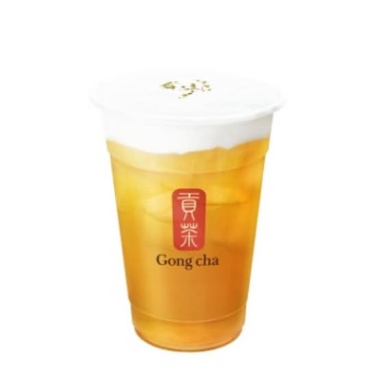 Milk Foam Green Tea