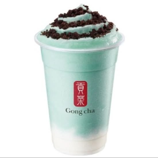 Mint Smoothie & Cookie Crumble