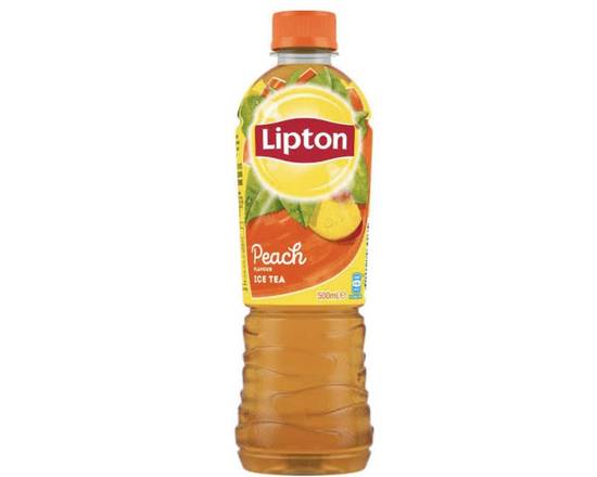 Peach Lipton iced tea