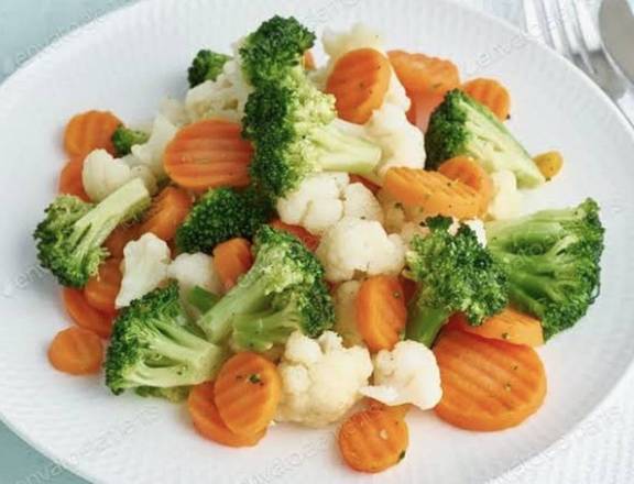 Steam mixed vegetables