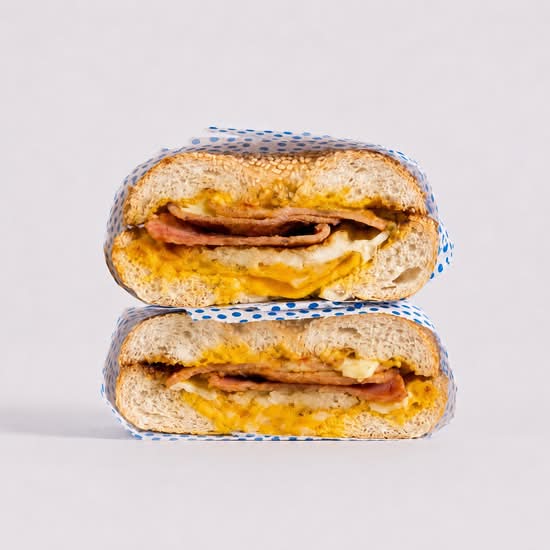 #1 Bacon,Fried Egg, Hash Brown, American Cheese, Hollandaise, Tomato Relish