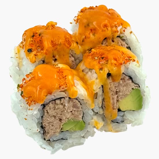 Spicy Tuna Salad Avocado Roll