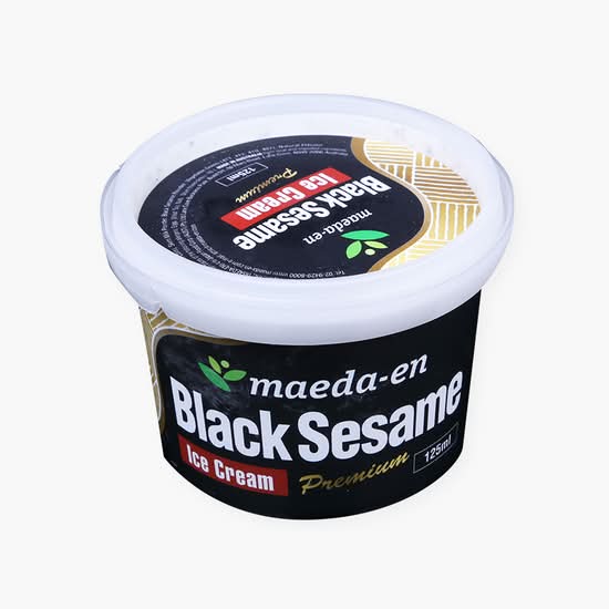 Black Sesame Ice Cream