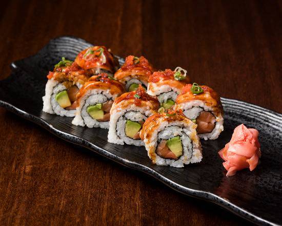 Grilled Salmon Roll