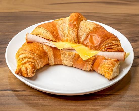 Toasted Ham and Cheese Croissant