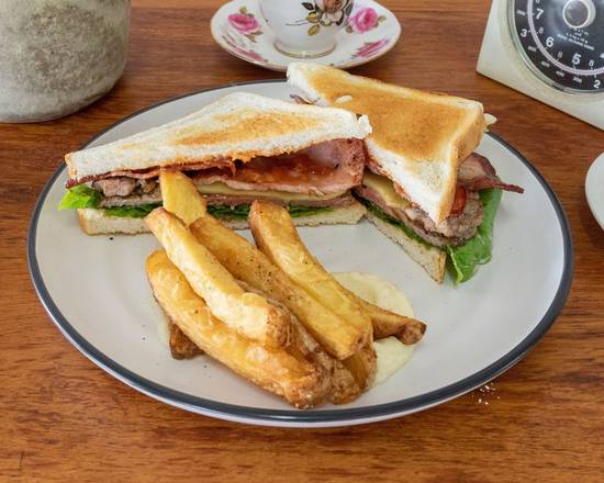 Vintage Steak Sandwich