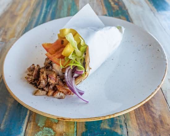 Greek Charcoal Pork souvlaki