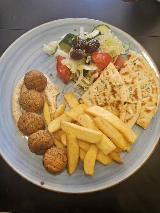 Falafel Plate (V)