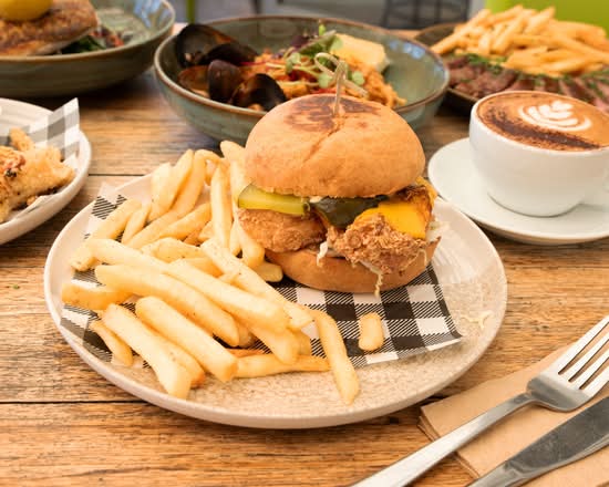 Fried Chicken Burger