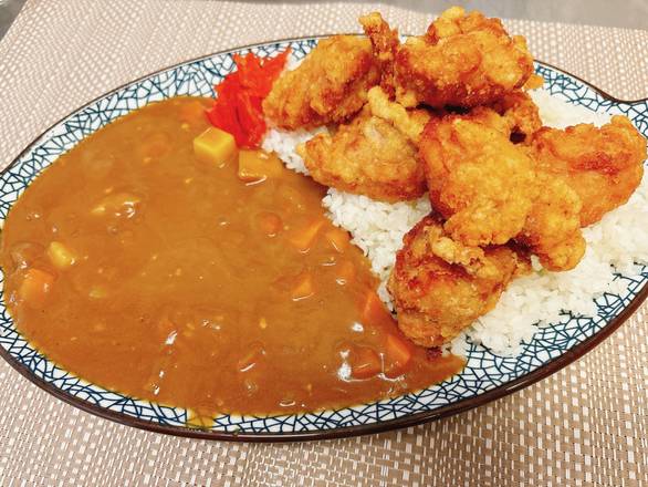 Chicken Karaage Curry Rice