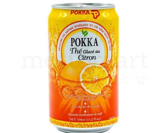 Can Pokka ice tea Lemon