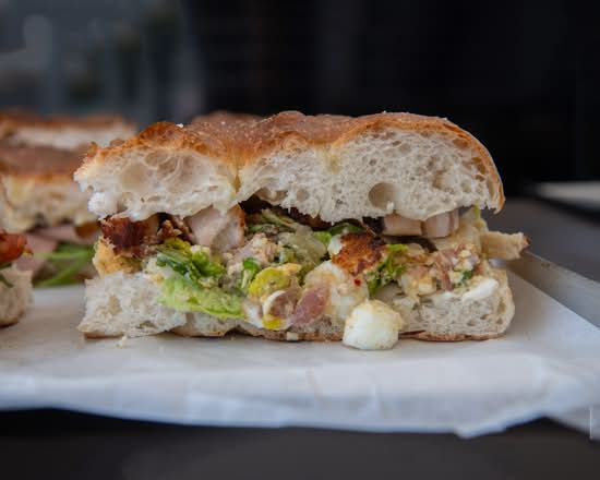Chicken Caesar Focaccia