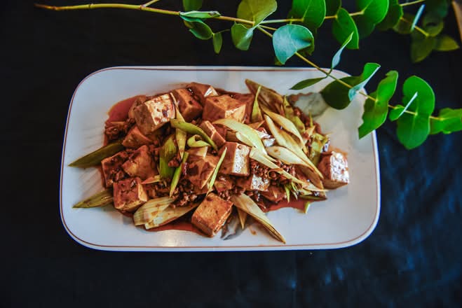 Mapo Tofu with Chicken Mince
