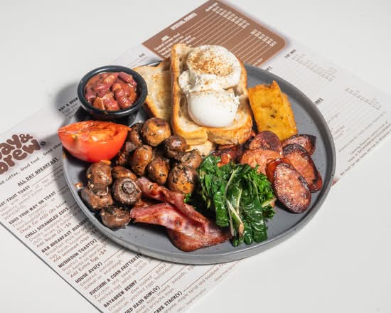 Bay and Brew Big Breakfast