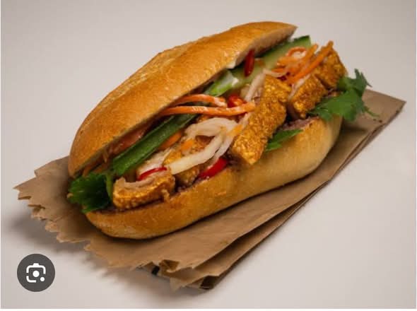 Crispy Pork Banh Mi Roll