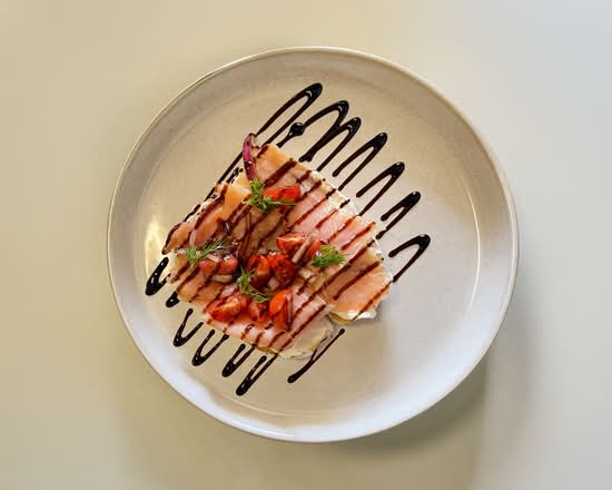 Smoked Salmon Bruschetta