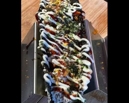 Tuna sushi Taco