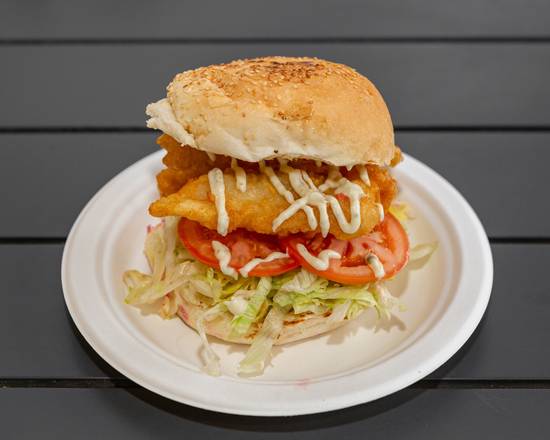 Battered Fish Burger