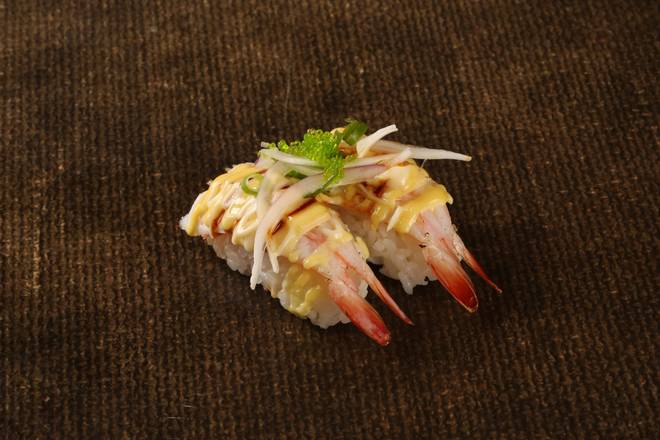 Grilled Cheese Ebi Aburi