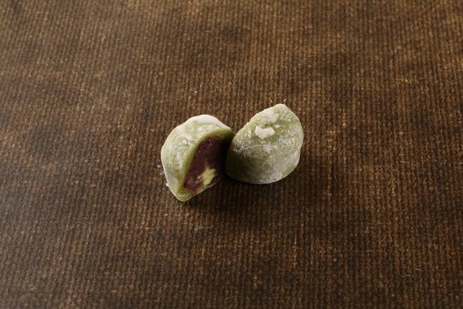 Matcha Red Bean Mochi