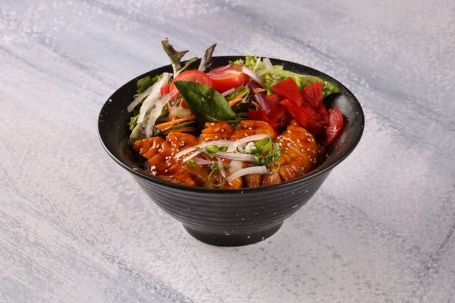 Teriyaki Salmon Don
