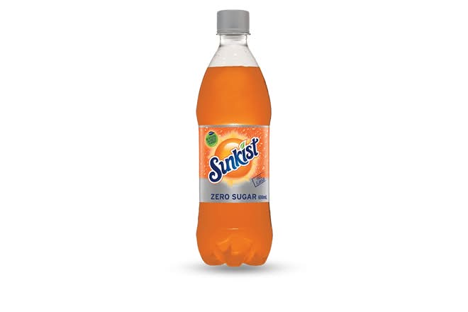 Sunkist Zero Sugar 600ml
