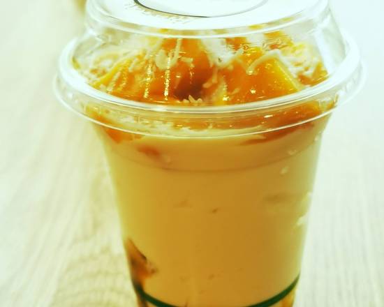 Mango and passion fruit Yogurt Cup