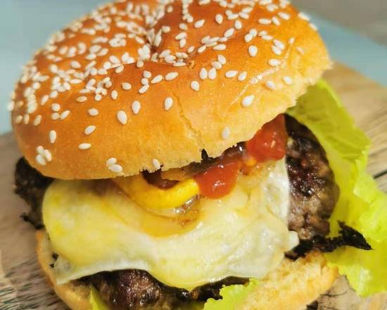 DIJON CHEESE BURGER