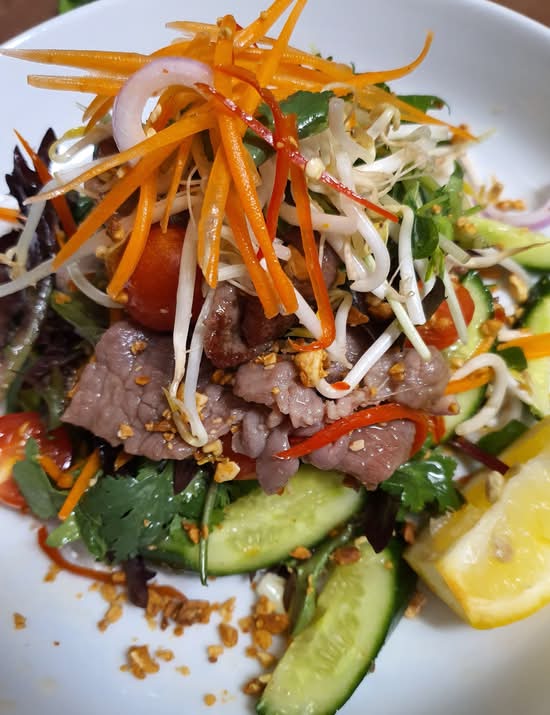 Vietnamese Grilled Beef Salad (GF)