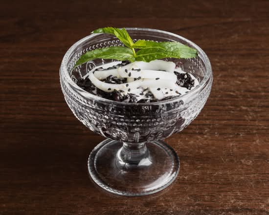 Black Sticky Rice Pudding (GF)
