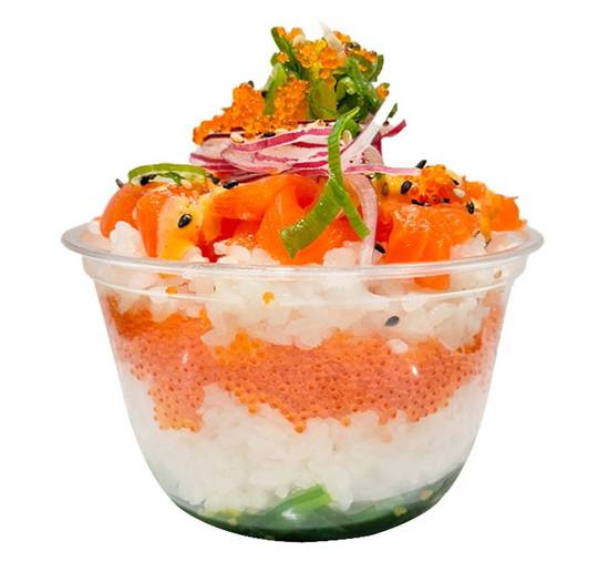 Spicy Salmon Cup Sushi (M)
