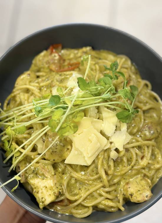 Pollo Funghi Pasta