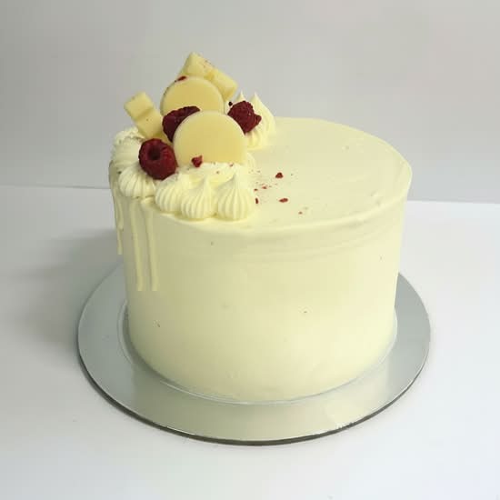 Raspberry White Chocolate Cake