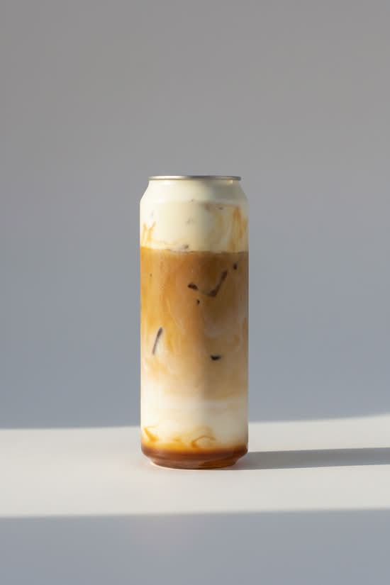 Iced Vanilla Foam Latte